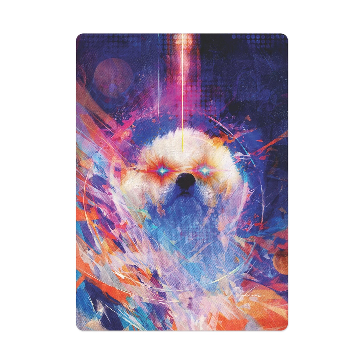 "Laser Eyes JoJo" Lump Dog™ Playing Cards
