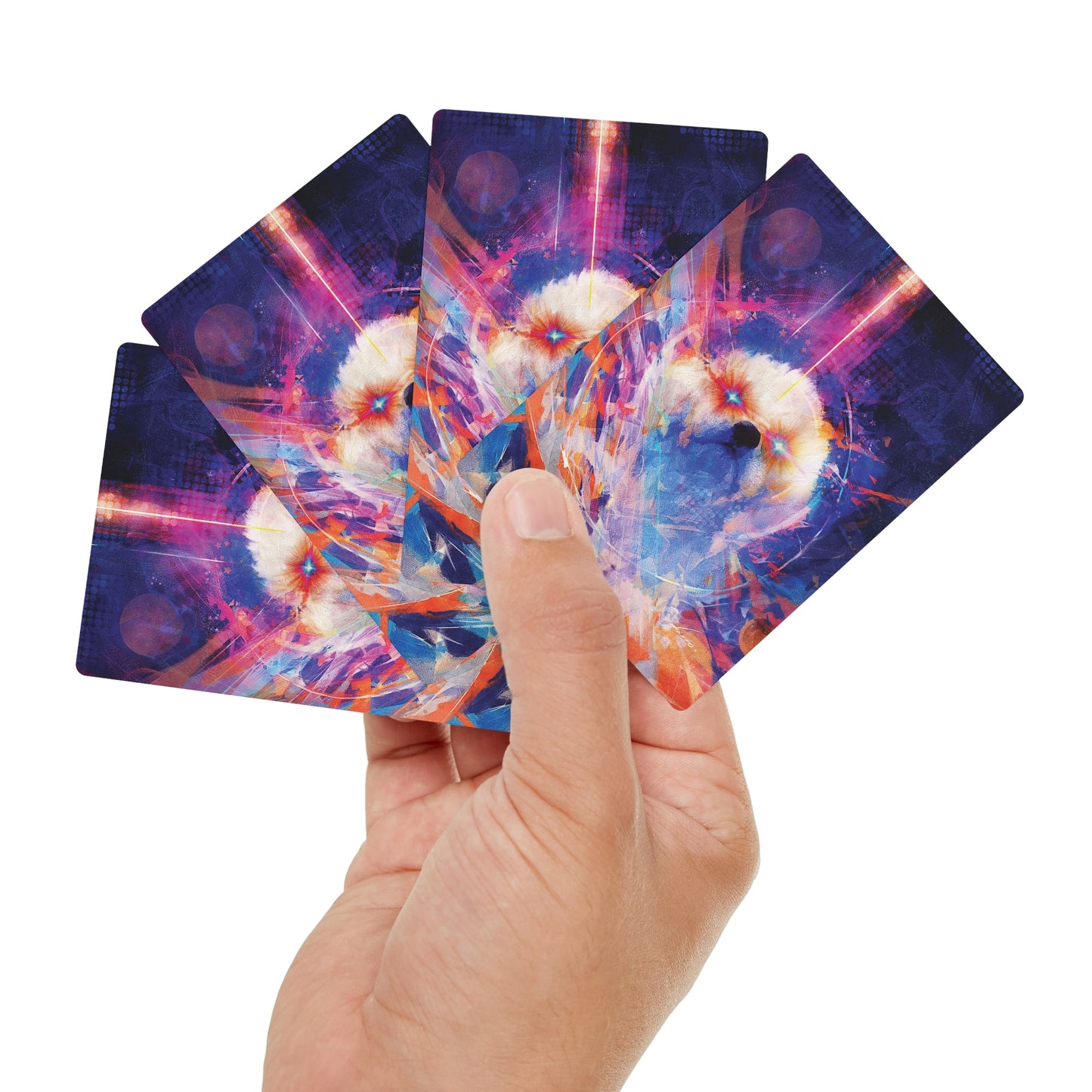 "Laser Eyes JoJo" Lump Dog™ Playing Cards