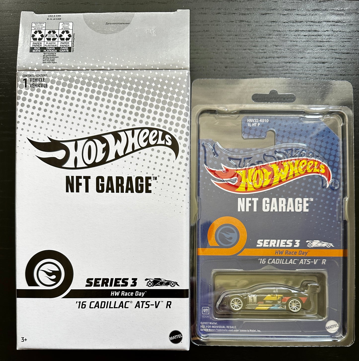 Hot Wheels NFTH Garage / '16 Cadillac ATS-V R / Series 3