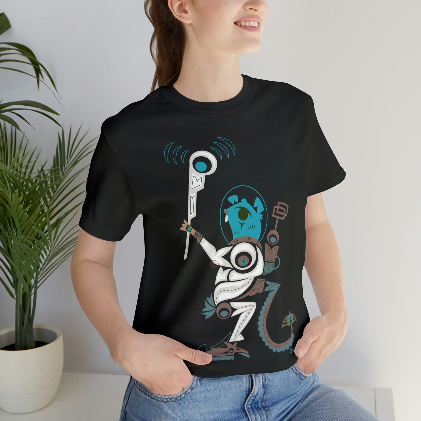 Jeffrey Veregge "Pilot" - Unisex Short Sleeve Tee