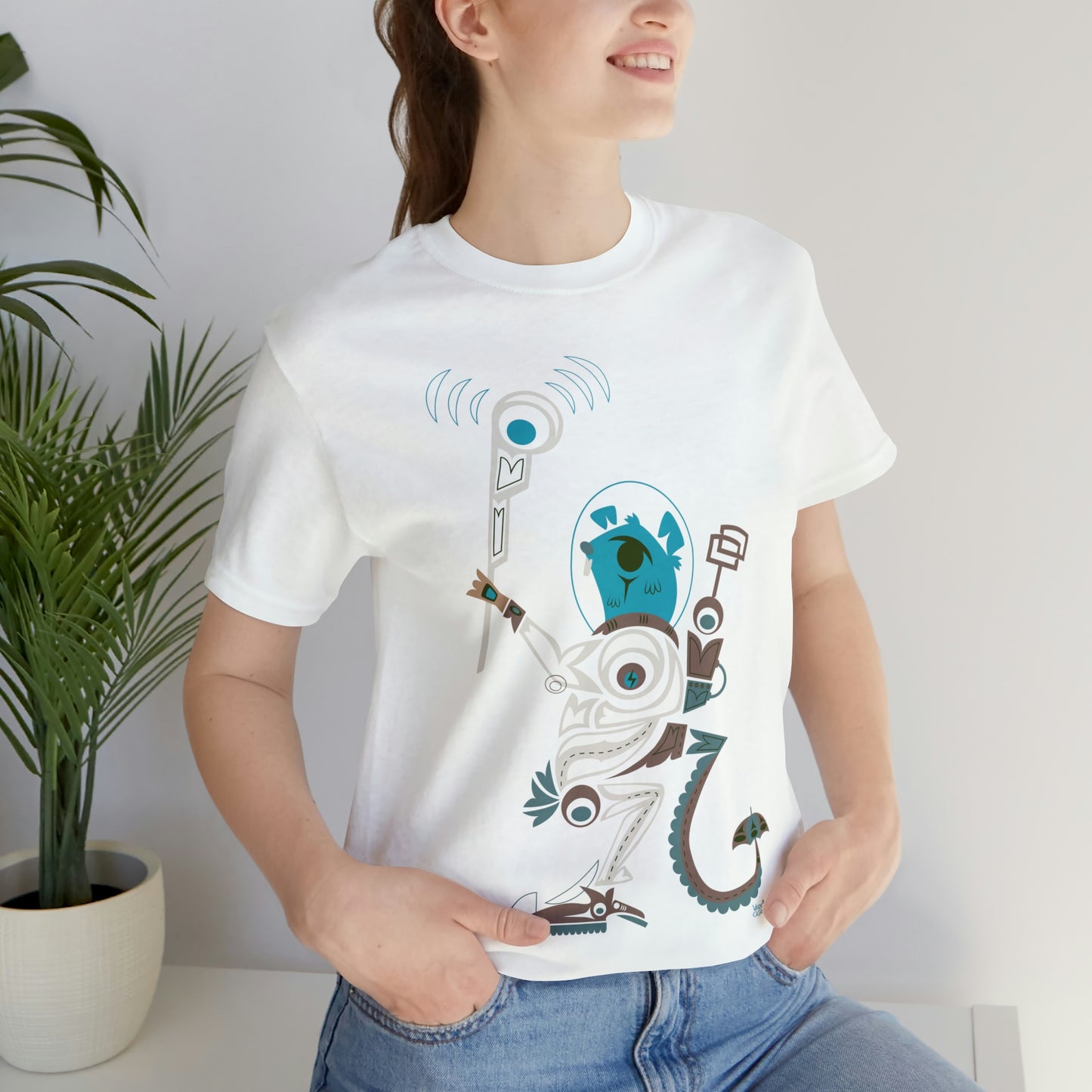 Jeffrey Veregge "Pilot" - Unisex Short Sleeve Tee