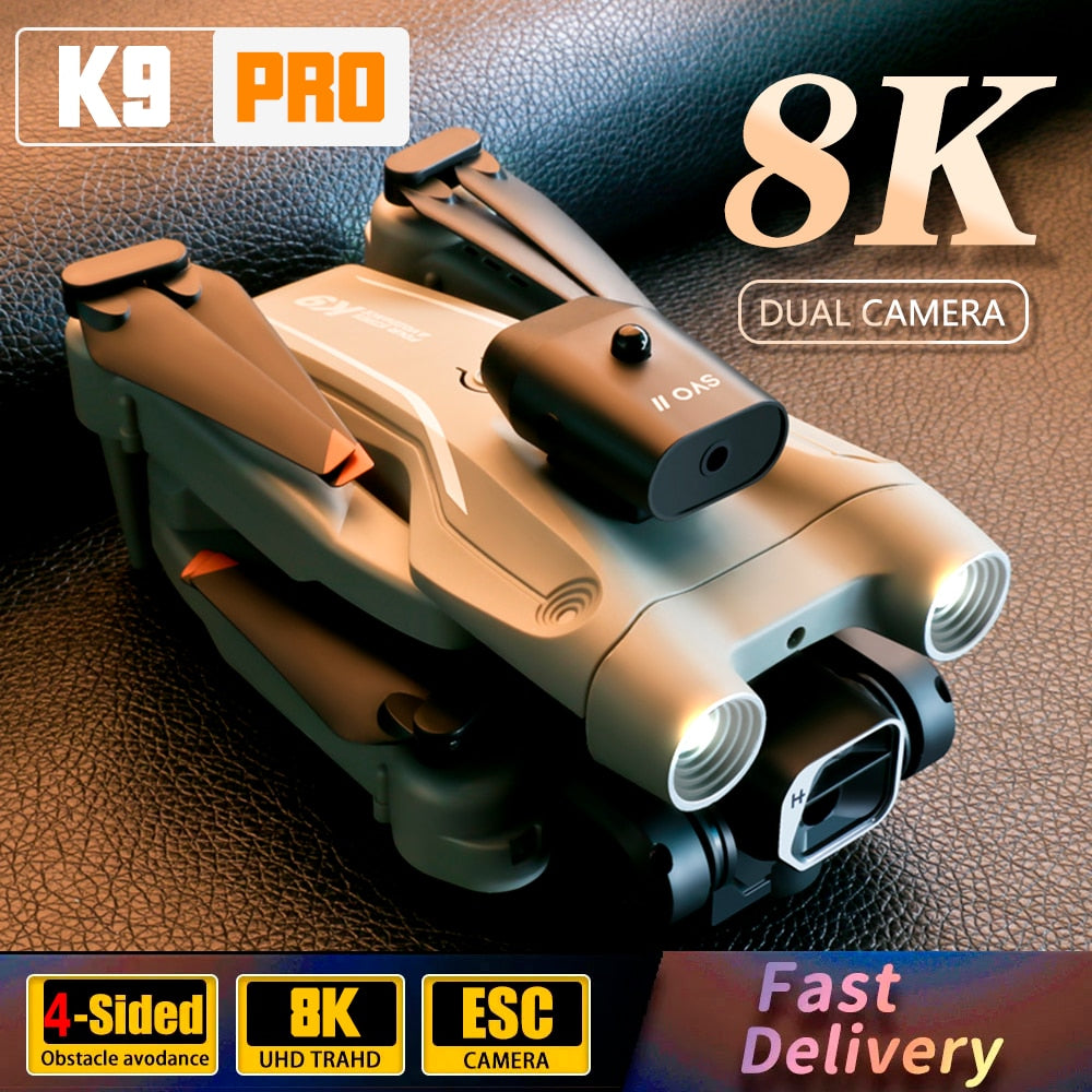 K9 Professional 4K Drone. Recon has never been easier - or safer!