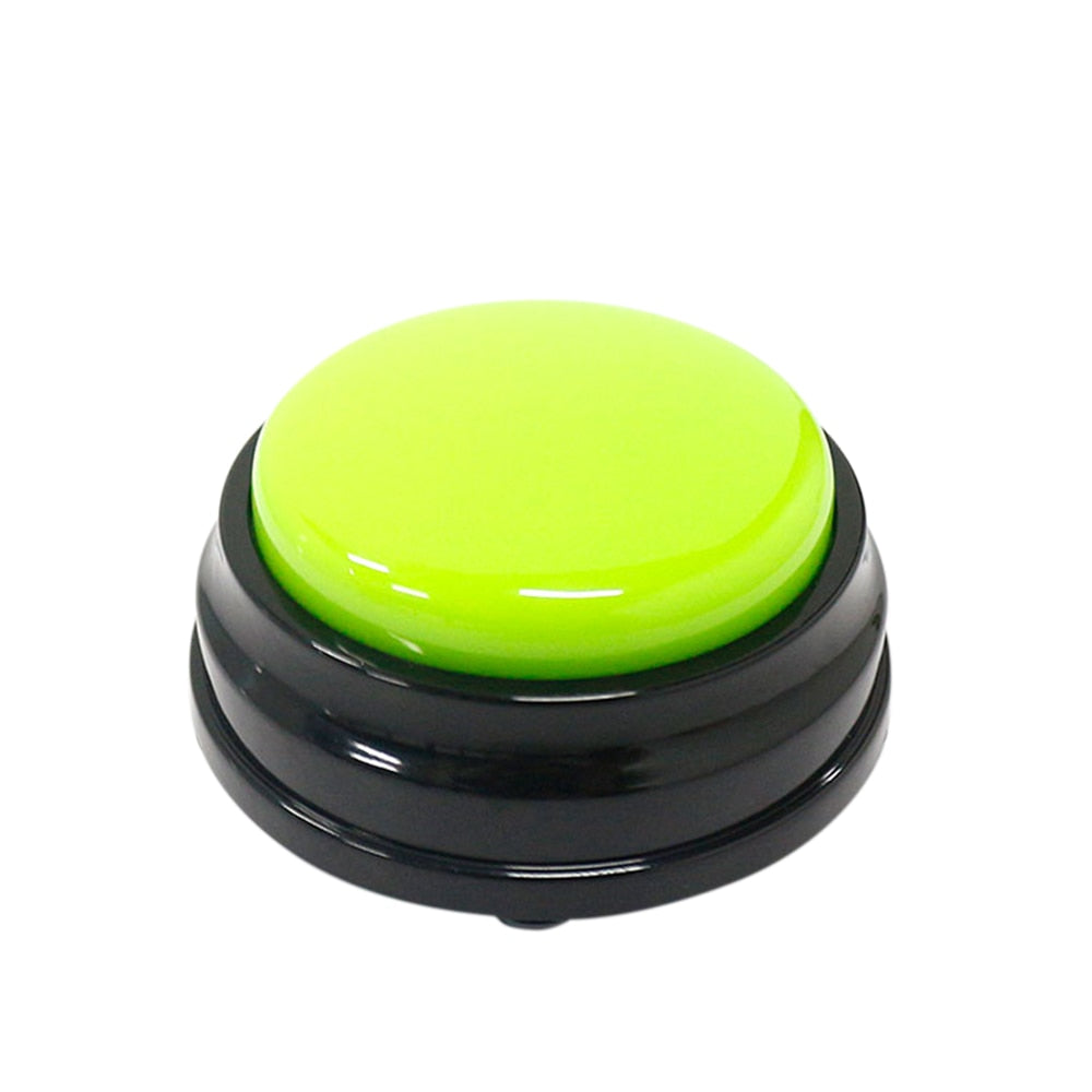 Voice recording sound button. Train your super-pet sidekick to talk!