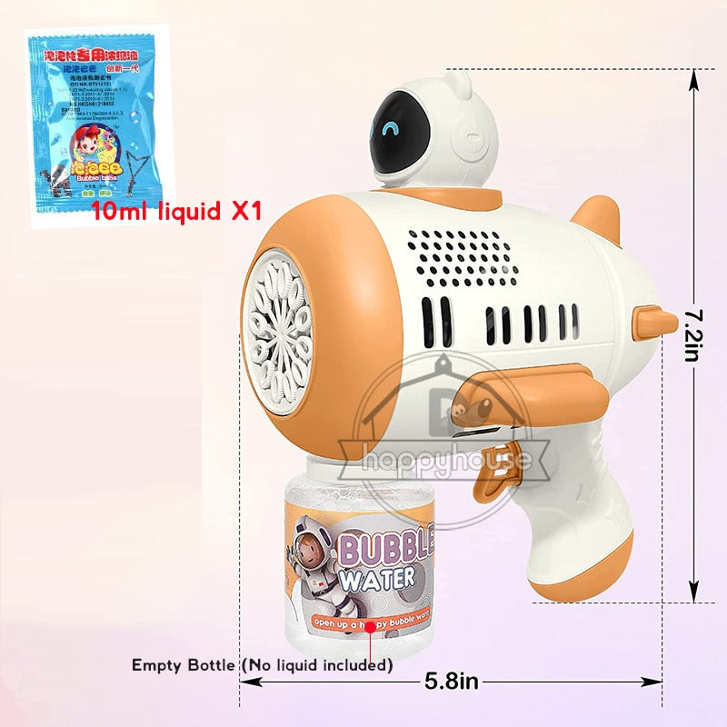 Astronaut Automatic Bubble Machine. Blast off into a world of bubbles!