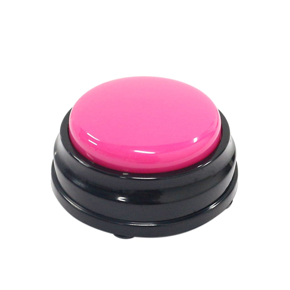 Voice recording sound button. Train your super-pet sidekick to talk!