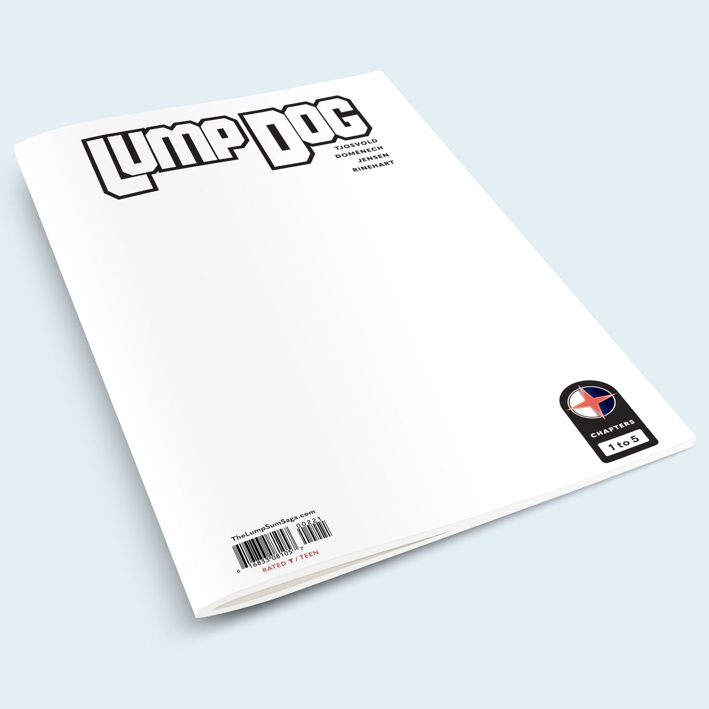 Lump Dog™ TJOSVOLD Sketch Cover + Script Edition