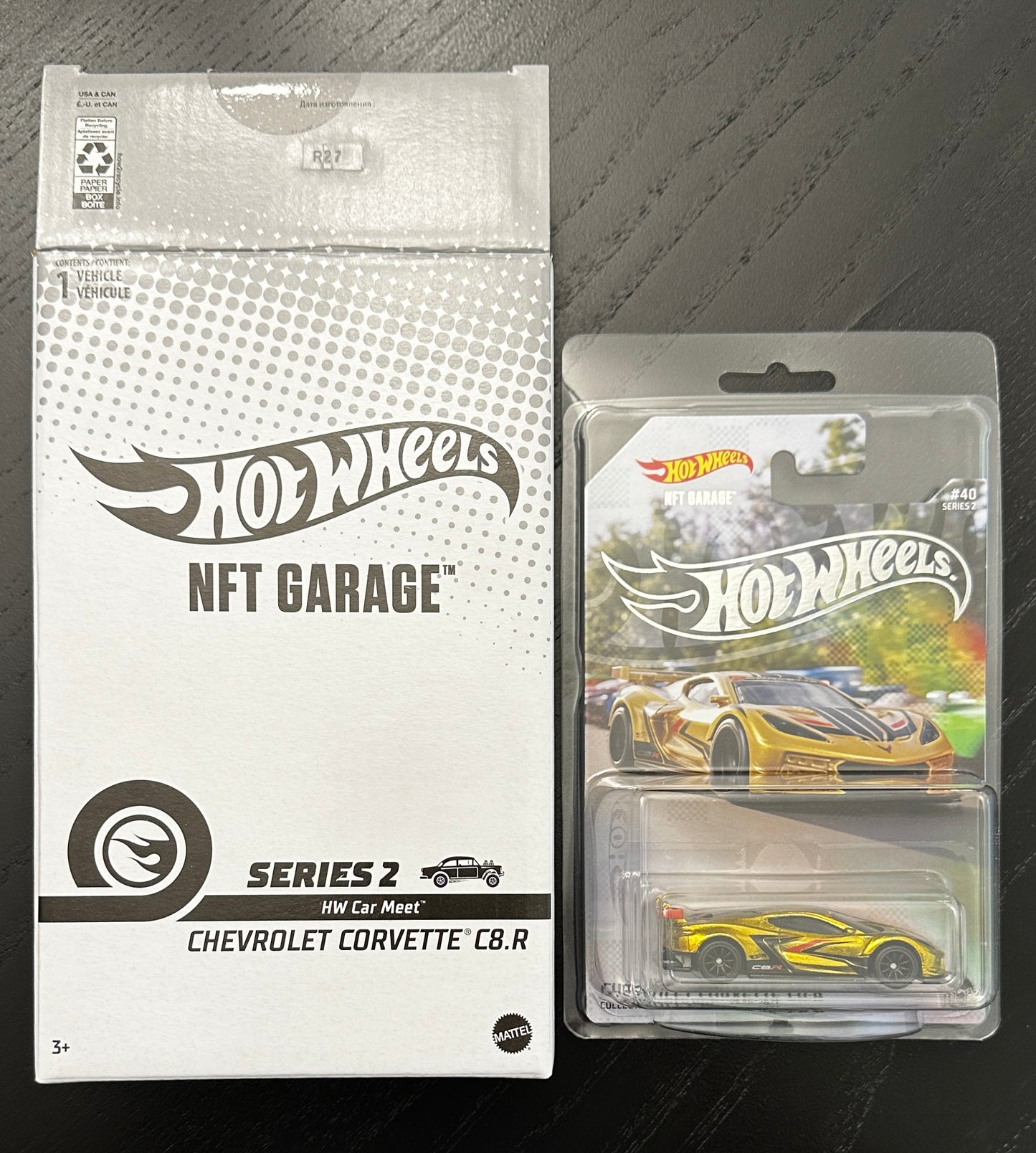 Hot Wheels NFTH Garage / Corvette C8.R / Series 2