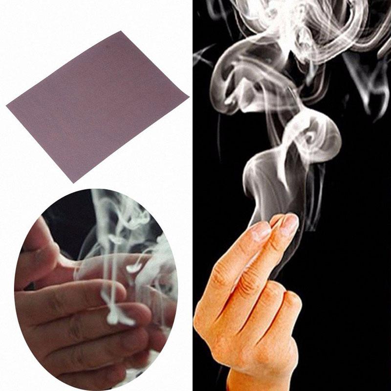 "Mystic Finger" smoke paper. Amaze your friends and frighten your foes.