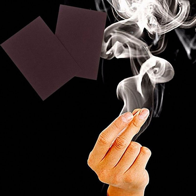 "Mystic Finger" smoke paper. Amaze your friends and frighten your foes.